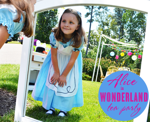 Alice in wonderland tea party