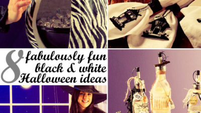 Black white halloween ideas with jo anns