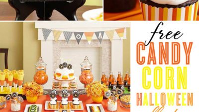The celebration shoppe candy corn party collection