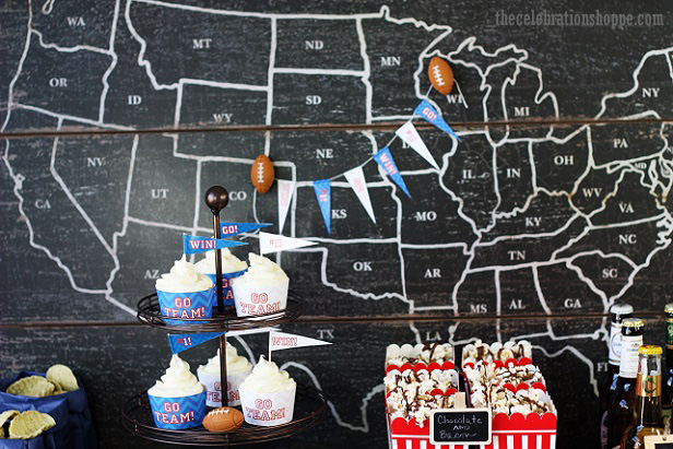 2a 0665 football party backdrop