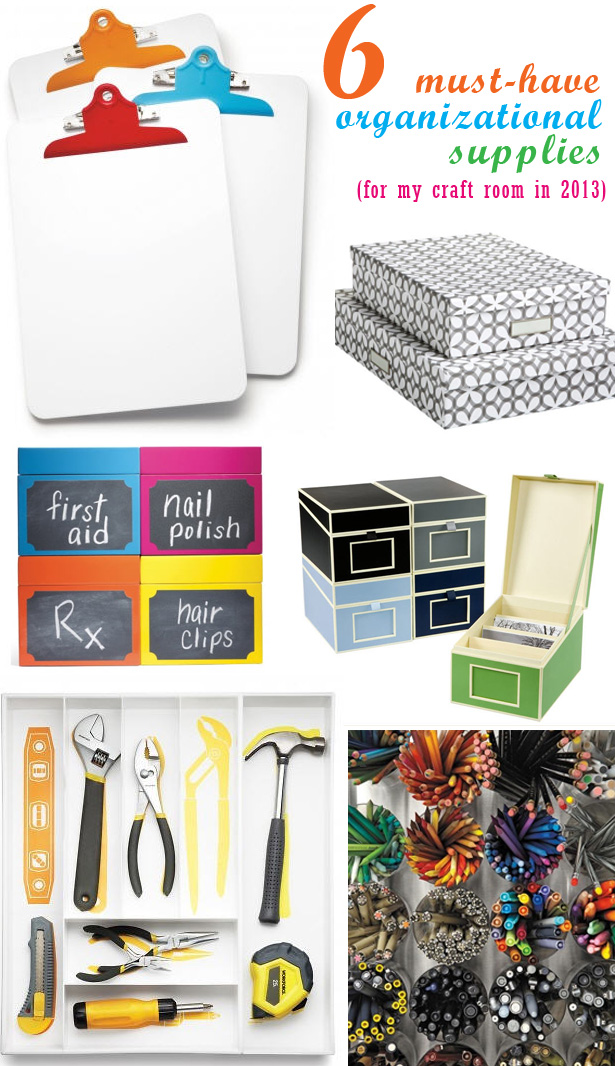 6 must have organizational supplies