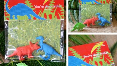 Dinosaur valentine idea
