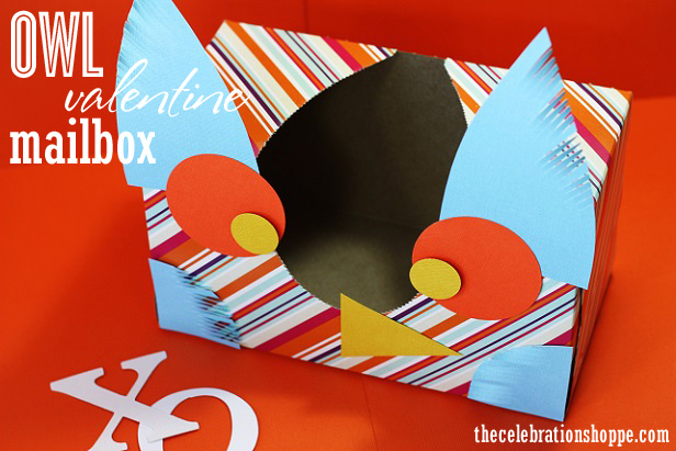 Owl valentine box kid craft