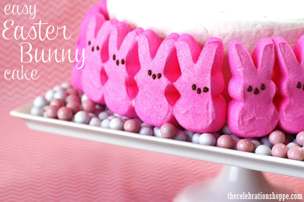 Easy Easter Bunny Cake