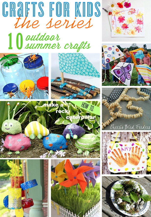 10 outdoor summer crafts