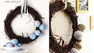 How to make a wreath video tutorial