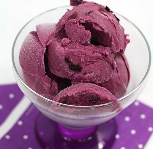 blueberry lemon ice cream recipe Kim Byers