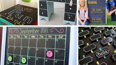 Chalkboard round up back to school