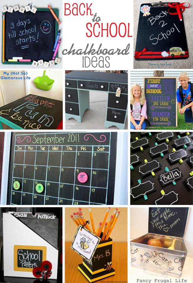 Chalkboard round up-Back-to-School
