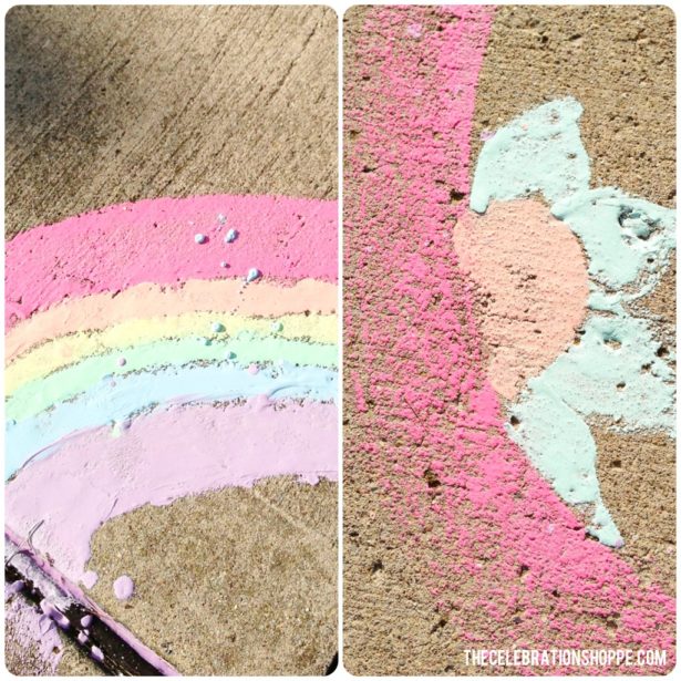 DIY Sidewalk Chalk Paint