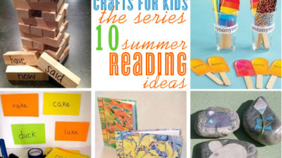 Summer reading kid craft ideas