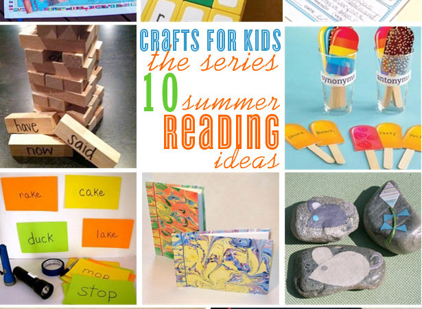 Summer reading kid craft ideas