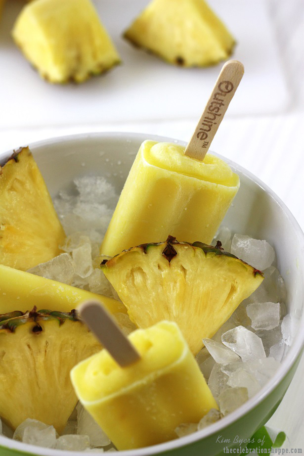 Pineapple Popsicles