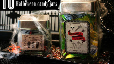 The celebration shoppe halloween candy jars 1341wt