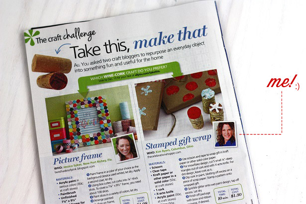 Kim Byers of The Celebration Shoppe featured in All You magazine