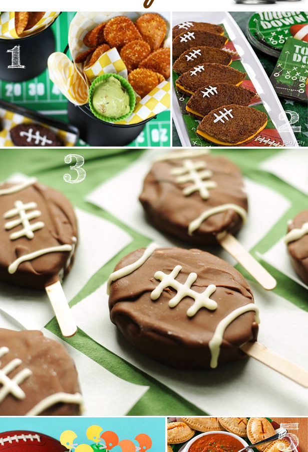 5 fun & creative football party foods - Kim Byers