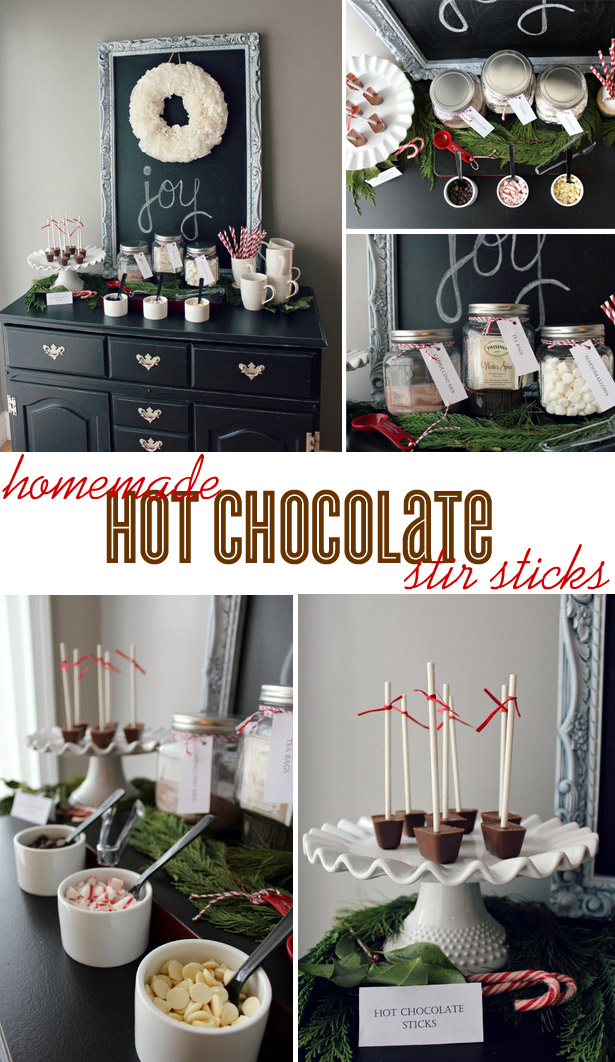 Make Your Own Chocolate Stirrers - Celebrations at Home