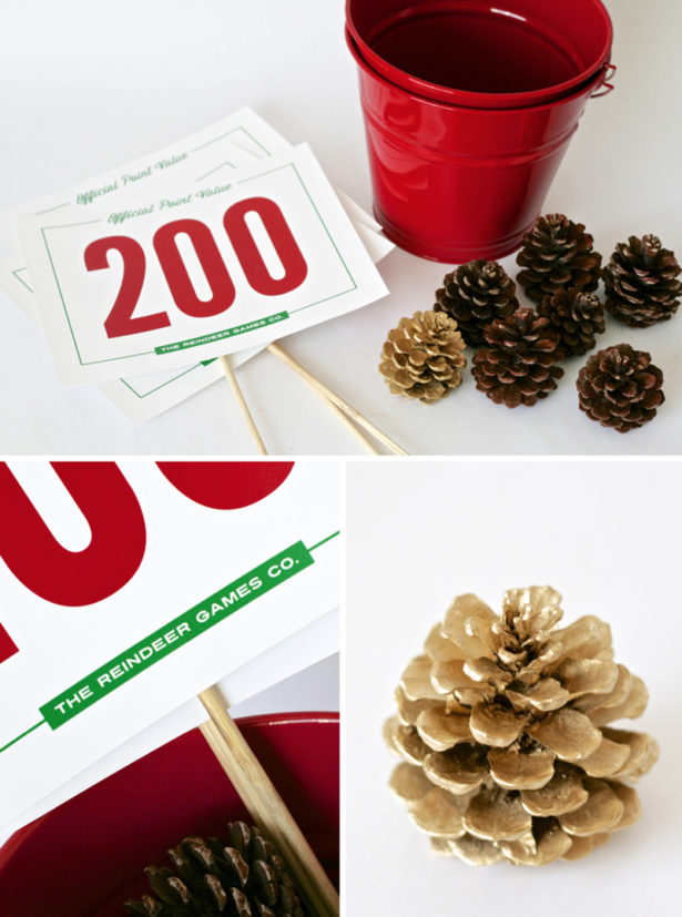 Pine Cone Toss Game | Paging Supermom via TheCelebrationShoppe.com