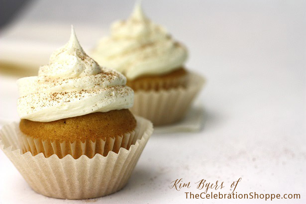 Snickerdoodle Cupcake Recipe | Kim Byers, TheCelebrationShoppe.com