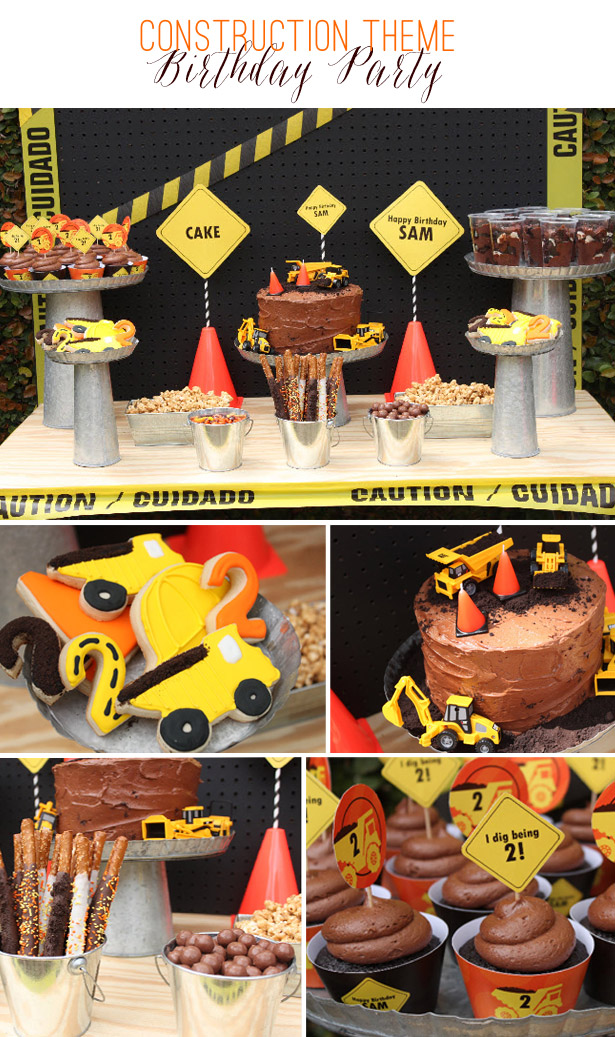 Construction Theme Birthday Party