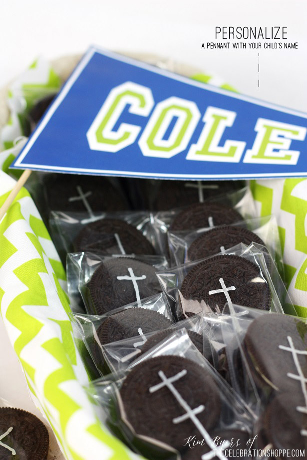 Fun Food: Easy Football Party Favors | Kim Byers, TheCelebrationShoppe.com