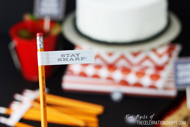 Back To School Party | Kim Byers, TheCelebrationShoppe.com