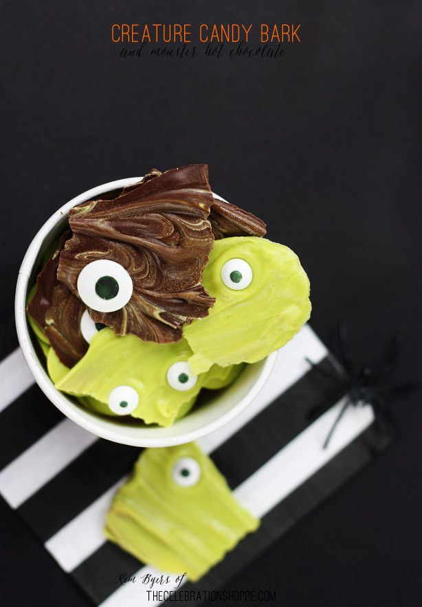 How To Make Creature Candy Bark | Kim Byers, TheCelebrationShoppe.com
