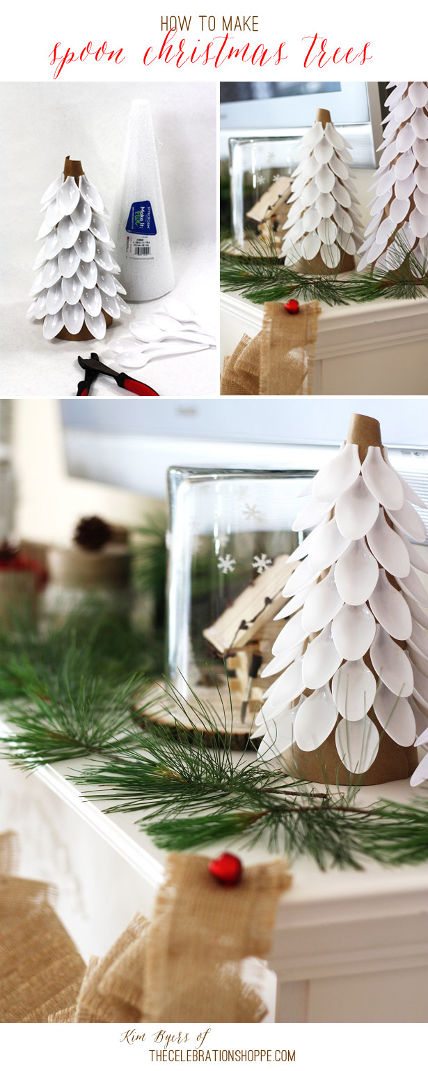 How To Make Spoon Christmas Trees | Kim Byers, TheCelebrationShoppe.com
