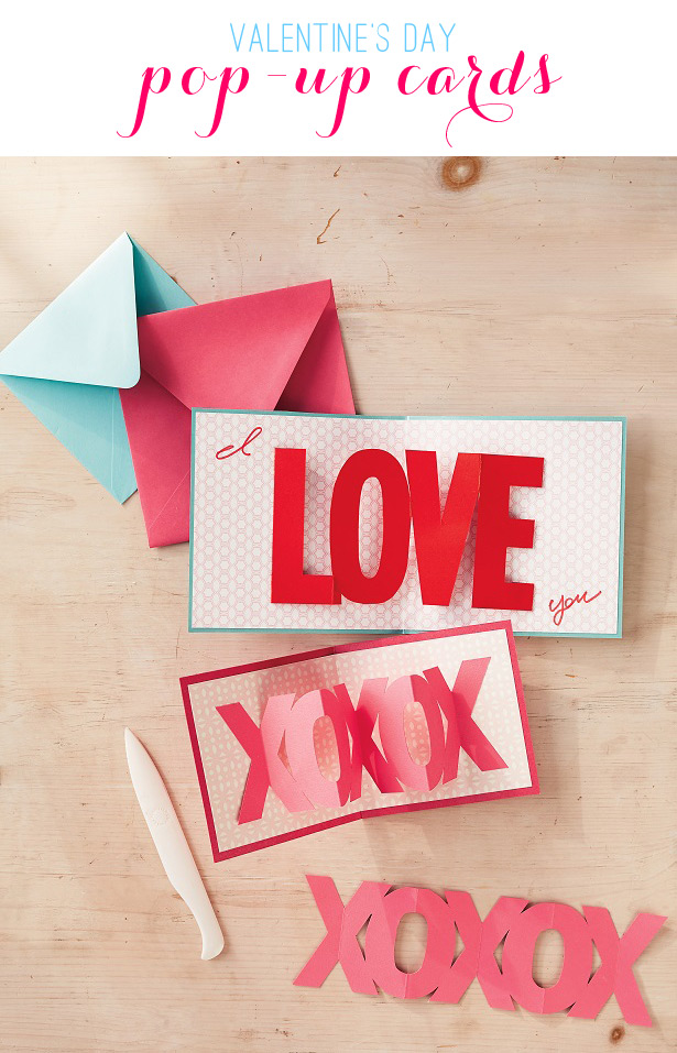 Easy Pop-Up Valentine's Day Cards