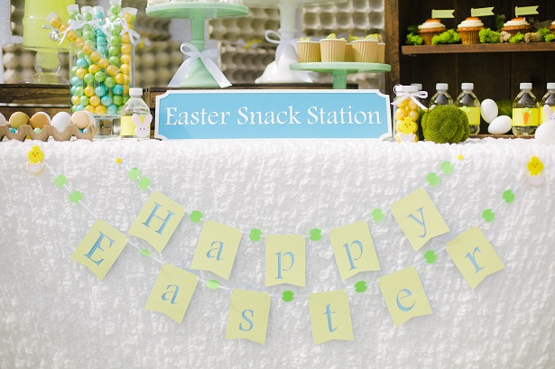 Easter Snack Station with Something Chic