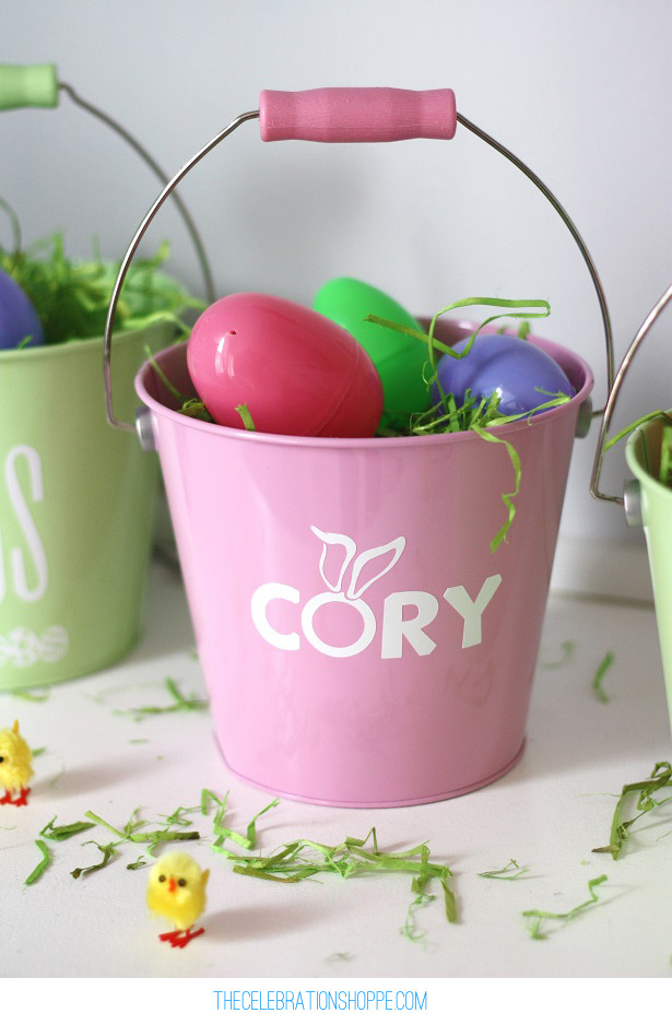 Personalized Easter Pails | Kim Byers