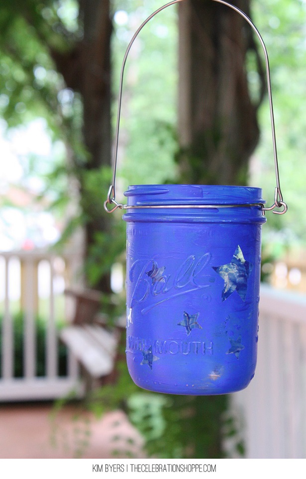 How To Make Mason Jar Luminaries | @kimbyers for @joann_stores