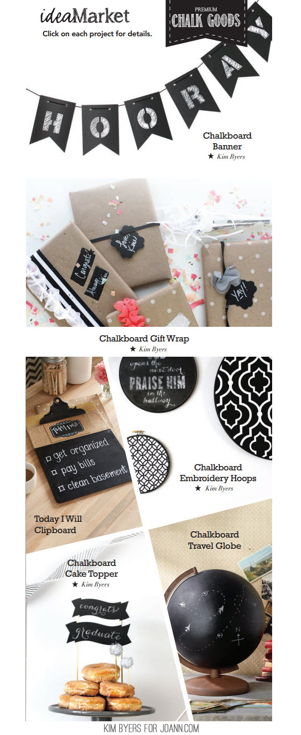 Chalkboard Crafts | Kim Byers for JoAnn.com