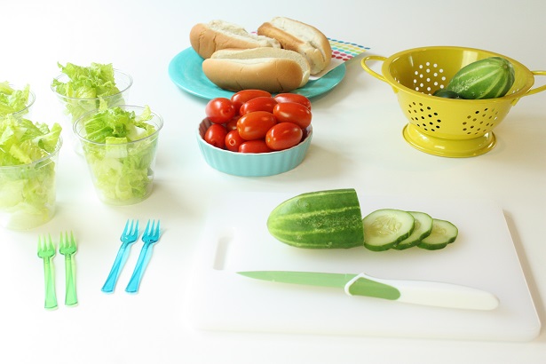 Mini Salads From My Garden | Kim Byers, TheCelebrationShoppe.com