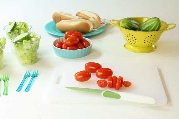 Mini Salads From My Garden | Kim Byers, TheCelebrationShoppe.com