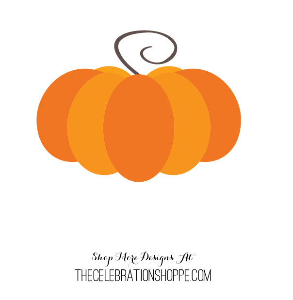 Pumpkin SVG for Die Cutting Machines | Kim Byers, TheCelebrationShoppe.com