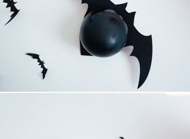 How to make a halloween bat balloon wall kim byers