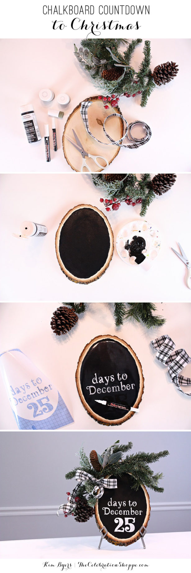 DIY Countdown To Christmas | @kimbyers