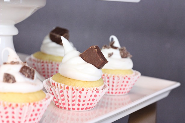 Fudge cupcakes | Kim Byers, TheCelebrationShoppe.com
