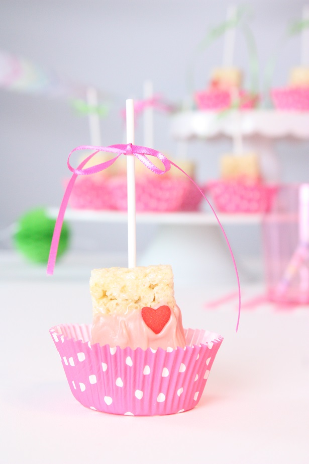 Valentine Rice Krispies Treats | Kim Byers