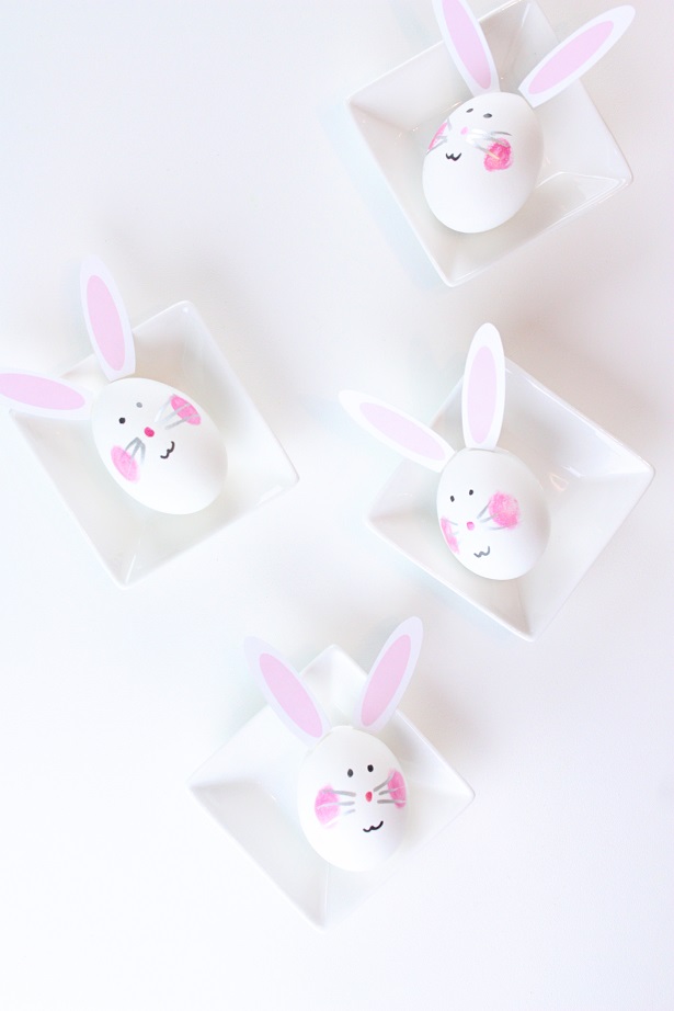 DIY Easter Egg Easter Bunnies | @kimbyers TheCelebrationShoppe.com