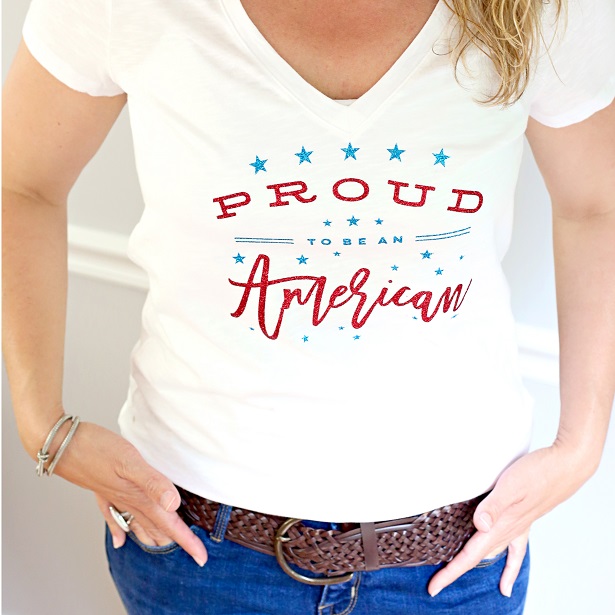 American DIY T-Shirt | Kim Byers