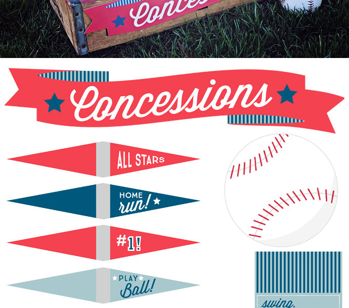 Baseball Party Decoration Ideas Supplies Free Printables