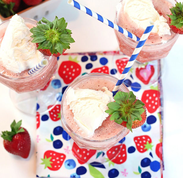 Pineapple strawberry shake recipe kim byers