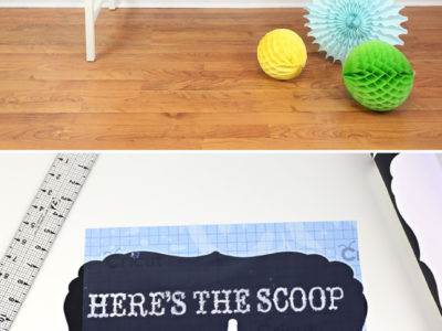 How to craft a chalkboard sign kim byers
