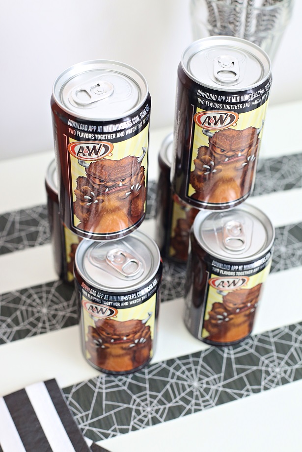 A&W Root Beer Monster Cans