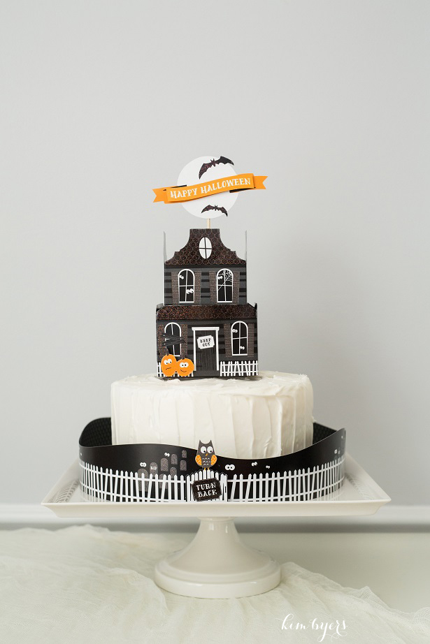3-D Haunted House Cake | Kim Byers