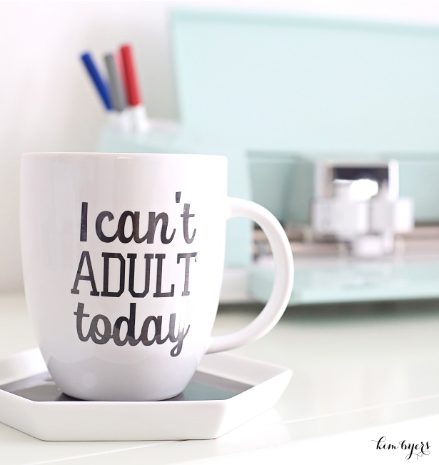 I Can't Adult Today Coffee Mug | Kim Byers