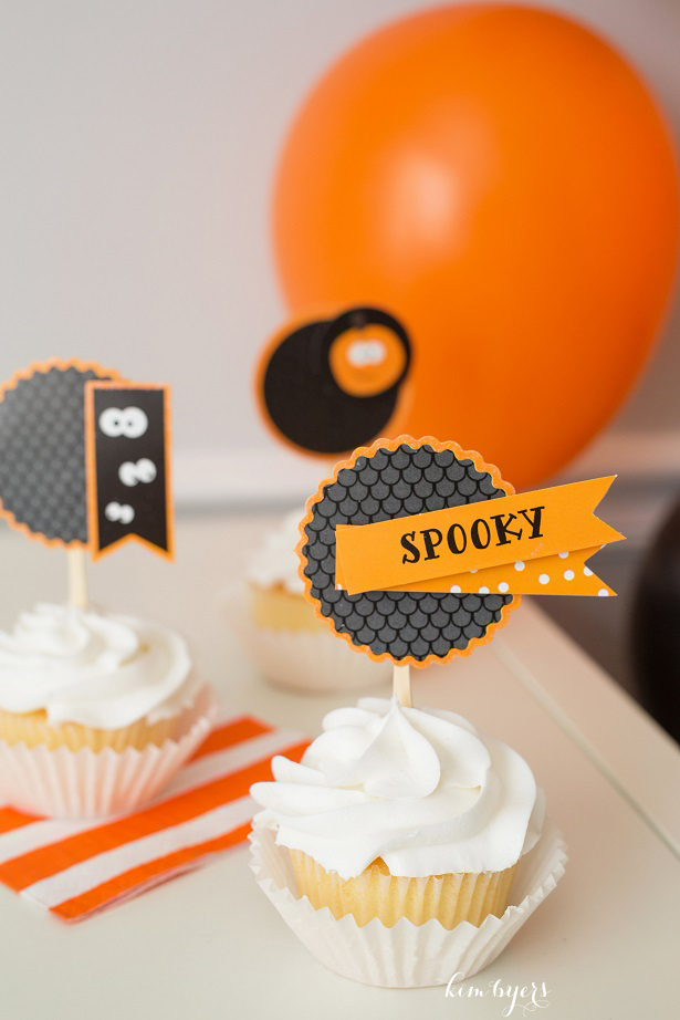 Spooky Halloween Cupcakes | Kim Byers