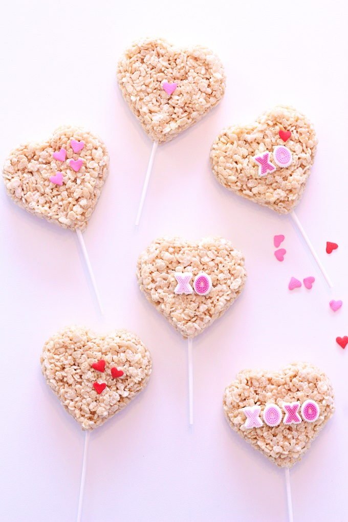 Heart Shaped Valentines Day Treats | Kim Byers